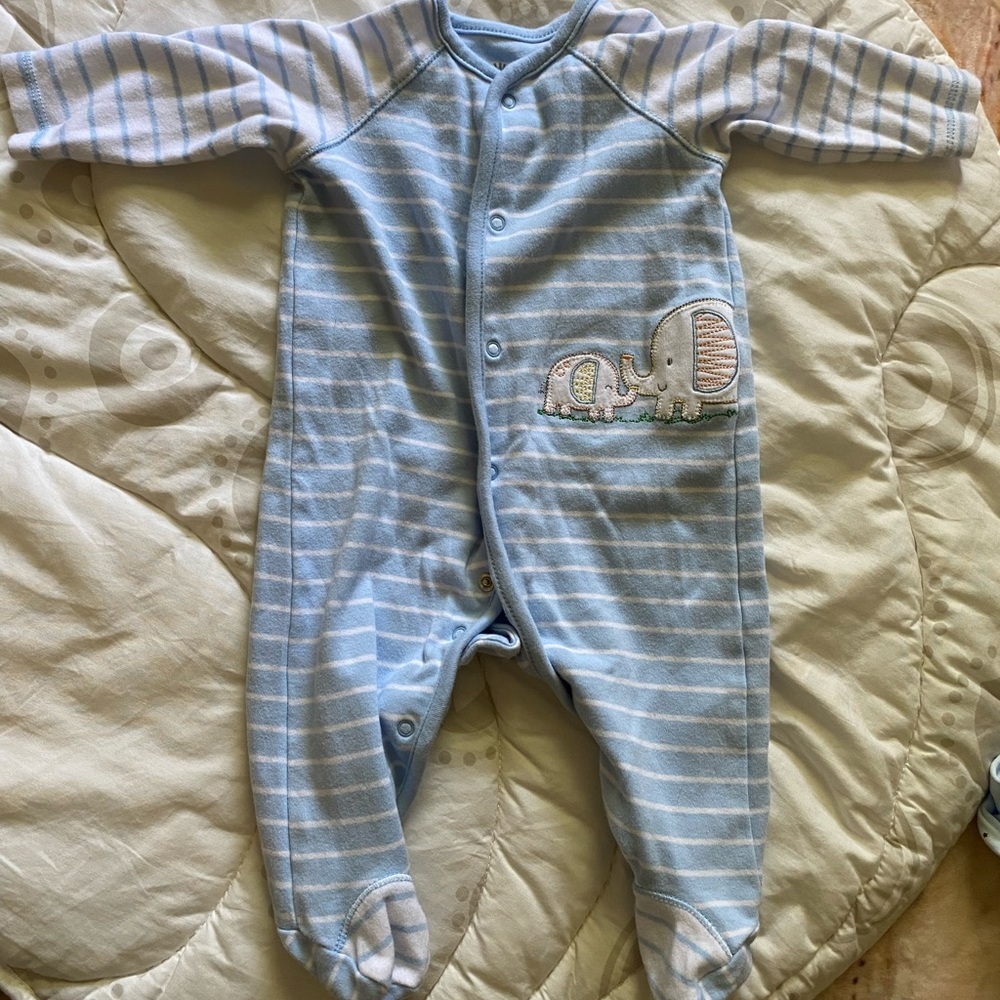 Little me 6 month footie